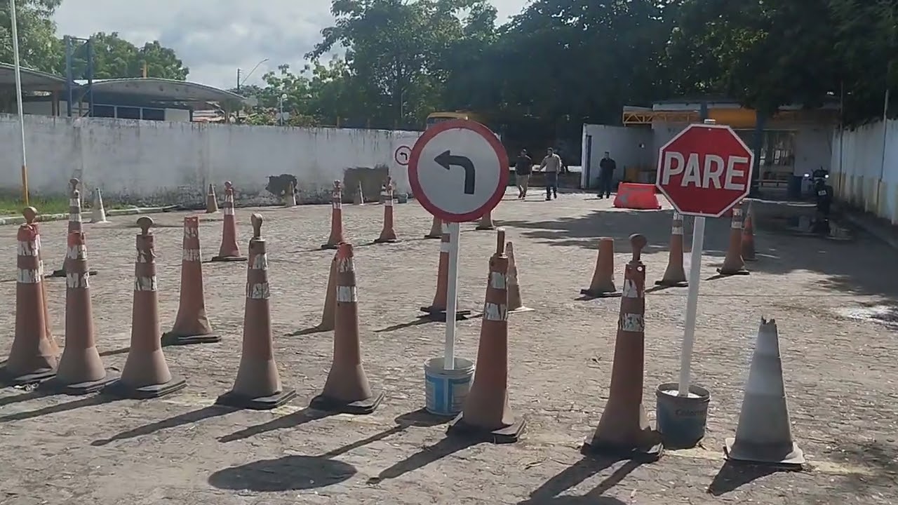 Área de provas do Detran Aracaju -Sergipe