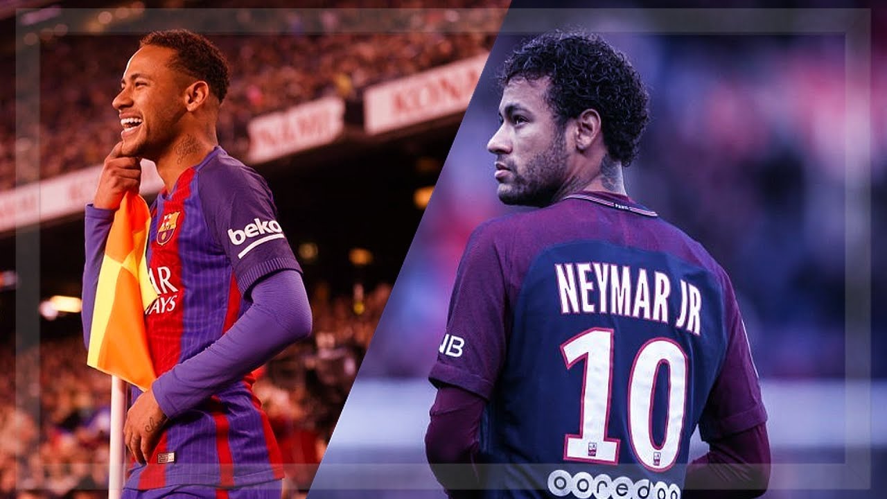 Neymar In Barcelona Vs Neymar In Psg - HD