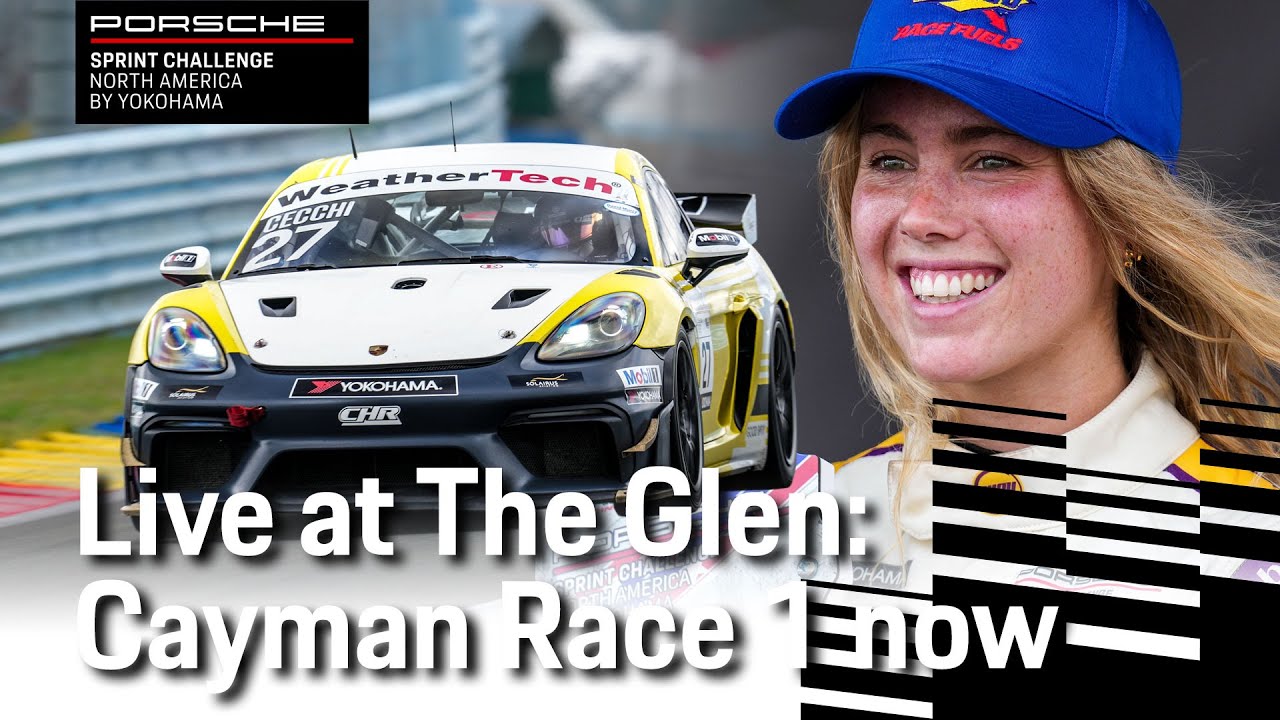 Cayman Race 1 at Watkins Glen: Porsche Sprint Challenge North America