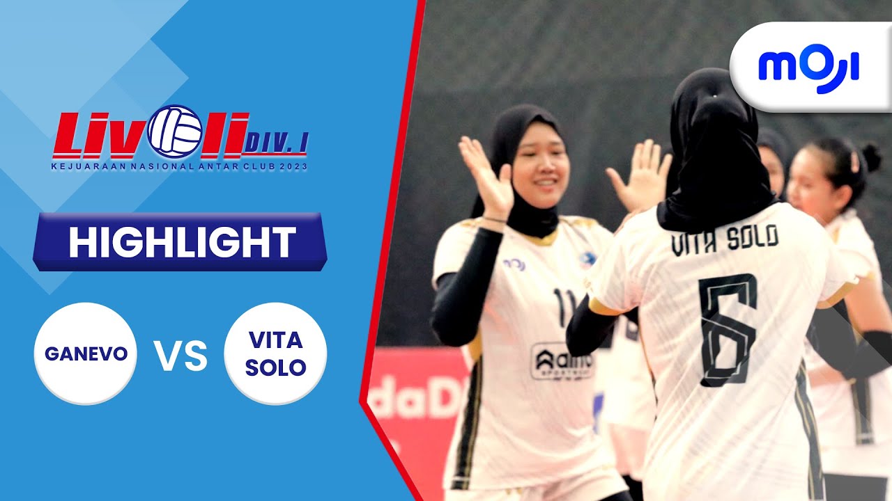 Ganevo VS Vita Solo 0-3 | Highlight Livoli Divisi 1 2023 Putri