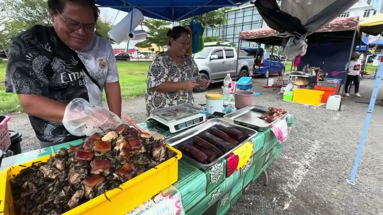 Jalan2 cari lauk kampung & naik ferry pergi Kanowit