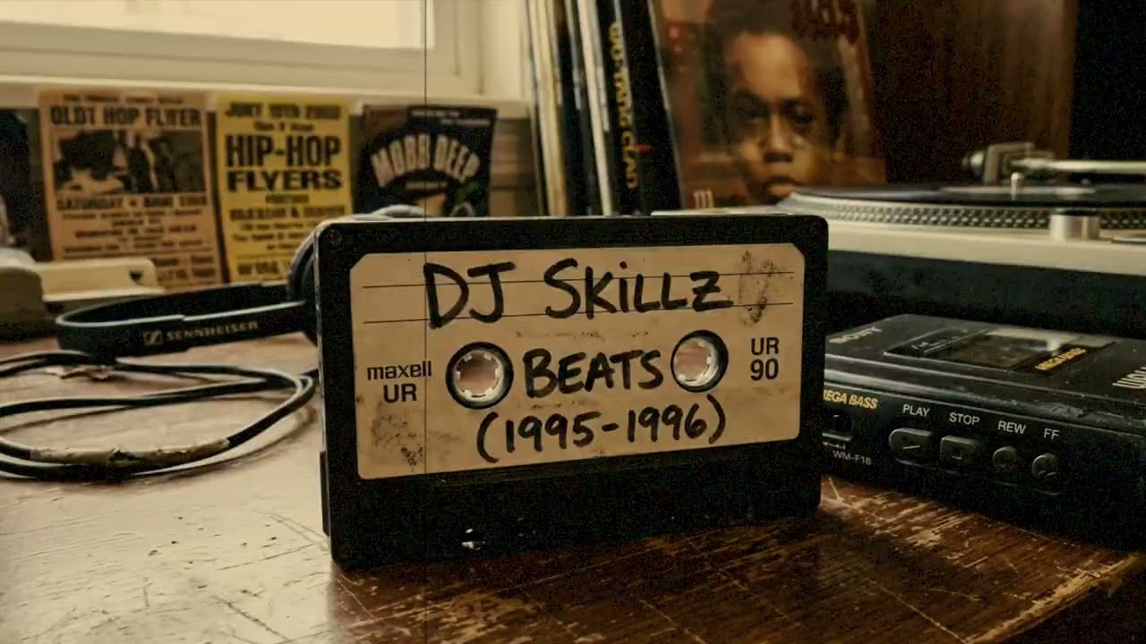 90s Boom Bap Beats from Cassette Tape | Raw Mid-90s Hip Hop Instrumentals (DJ Skillz Archives)