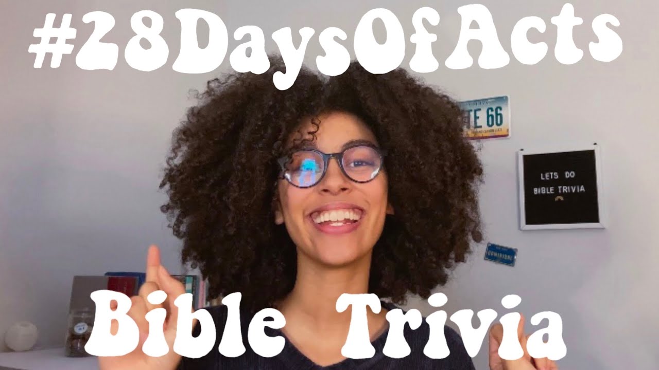#28DaysOfActs Bible Trivia Day 1!!