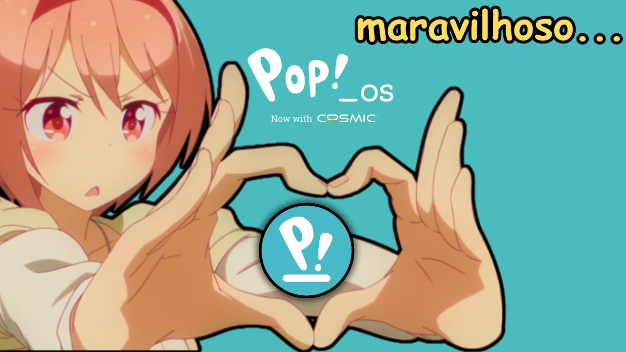 Baixei e Testei o NOVO Pop!_OS 24.04 LTS (me apaixonei...)
