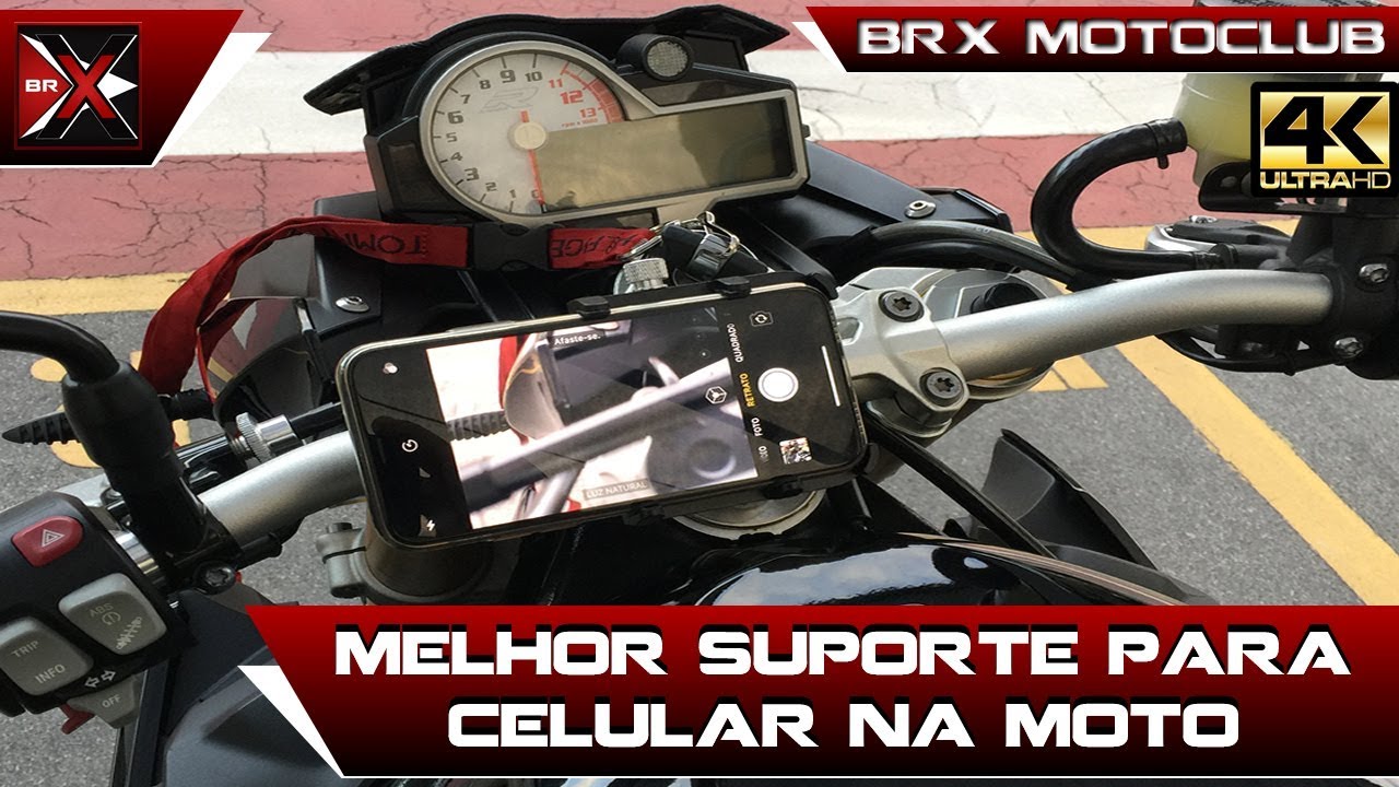 O Suporte De Celular Para Moto Mais Confiável Que Você Já Viu!