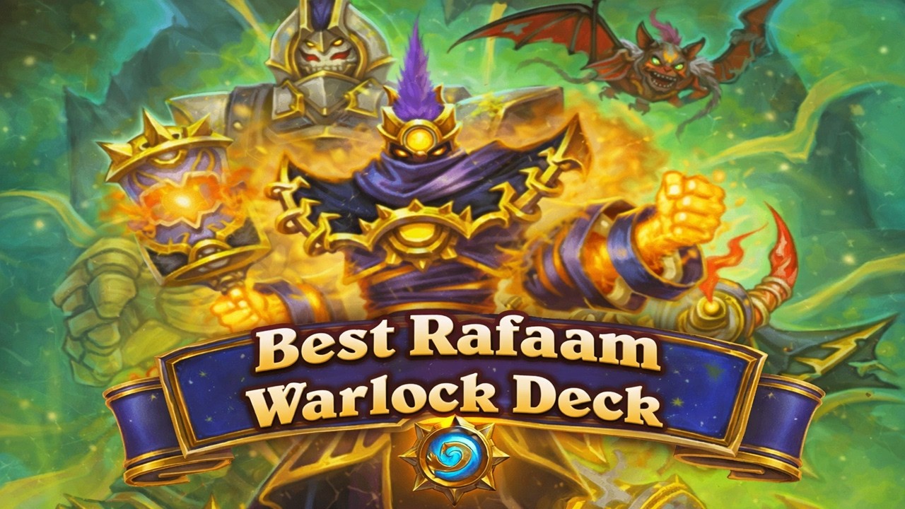 The Best Rafaam Warlock Deck - Hearthstone Across the Timeways