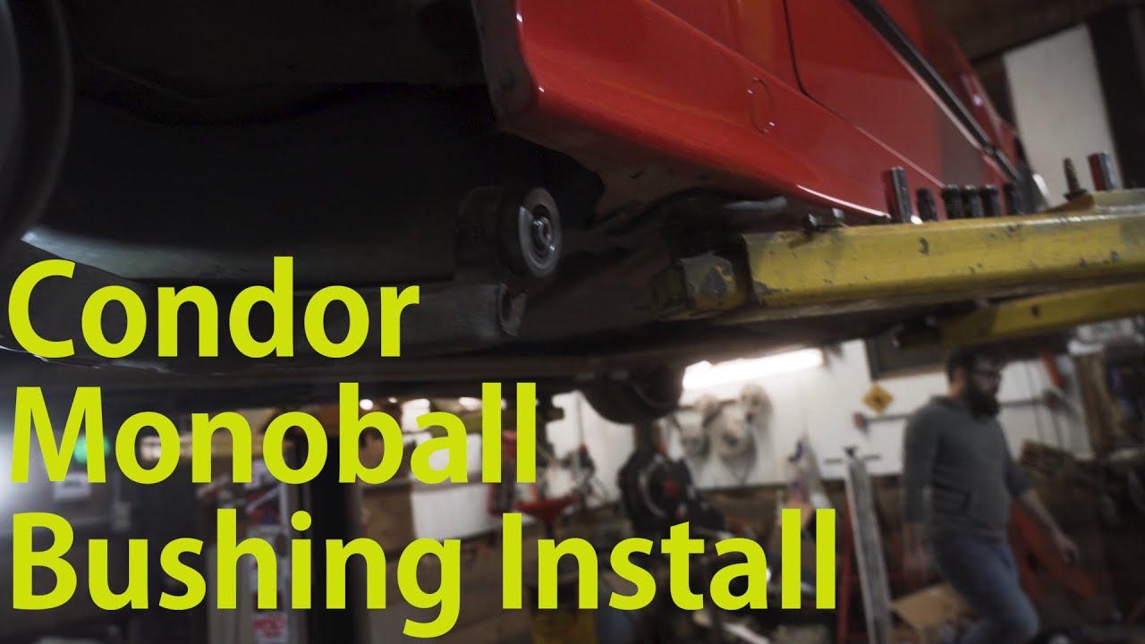 1jz E36 - Condor Monoball RTAB & Front Control Arm Bushing Install