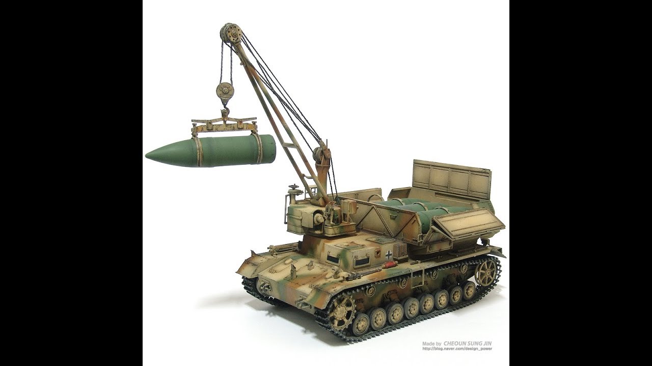 German Pz Kpfw IV Ausf F Fahrgestell (프라모델/plamodel) 아트프라