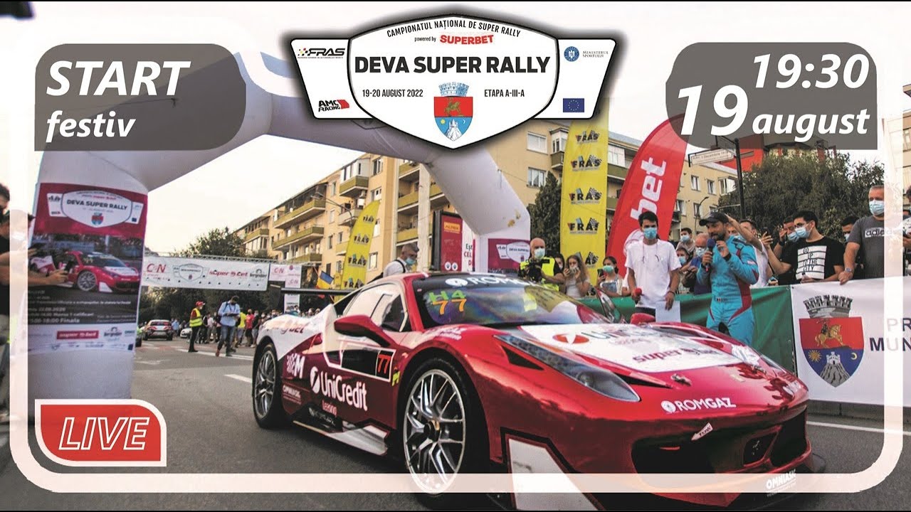 C.N. DE SUPER RALLY POWERED BY SUPERBET - DEVA SUPERRALLY 2022 - START FESTIV