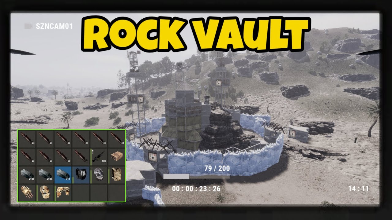 We Built an OP Rock Vault - Rust 
