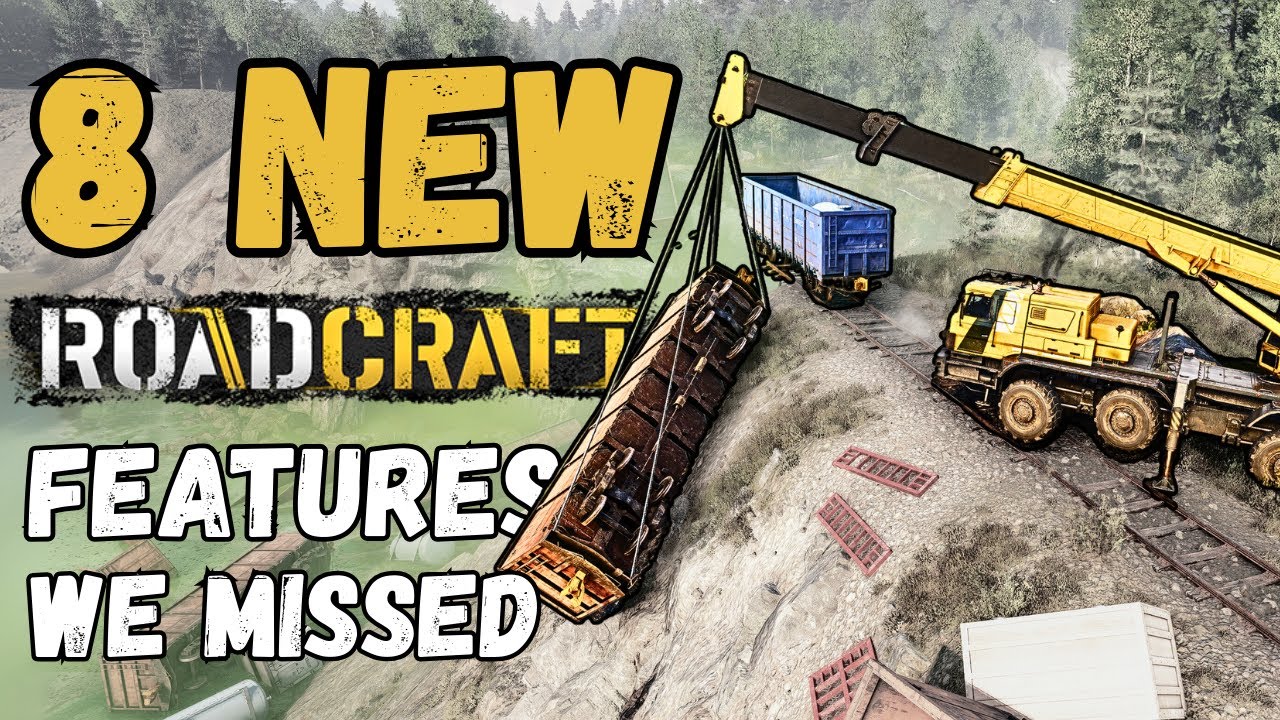 Это обновление RoadCraft больше, чем вы думаете