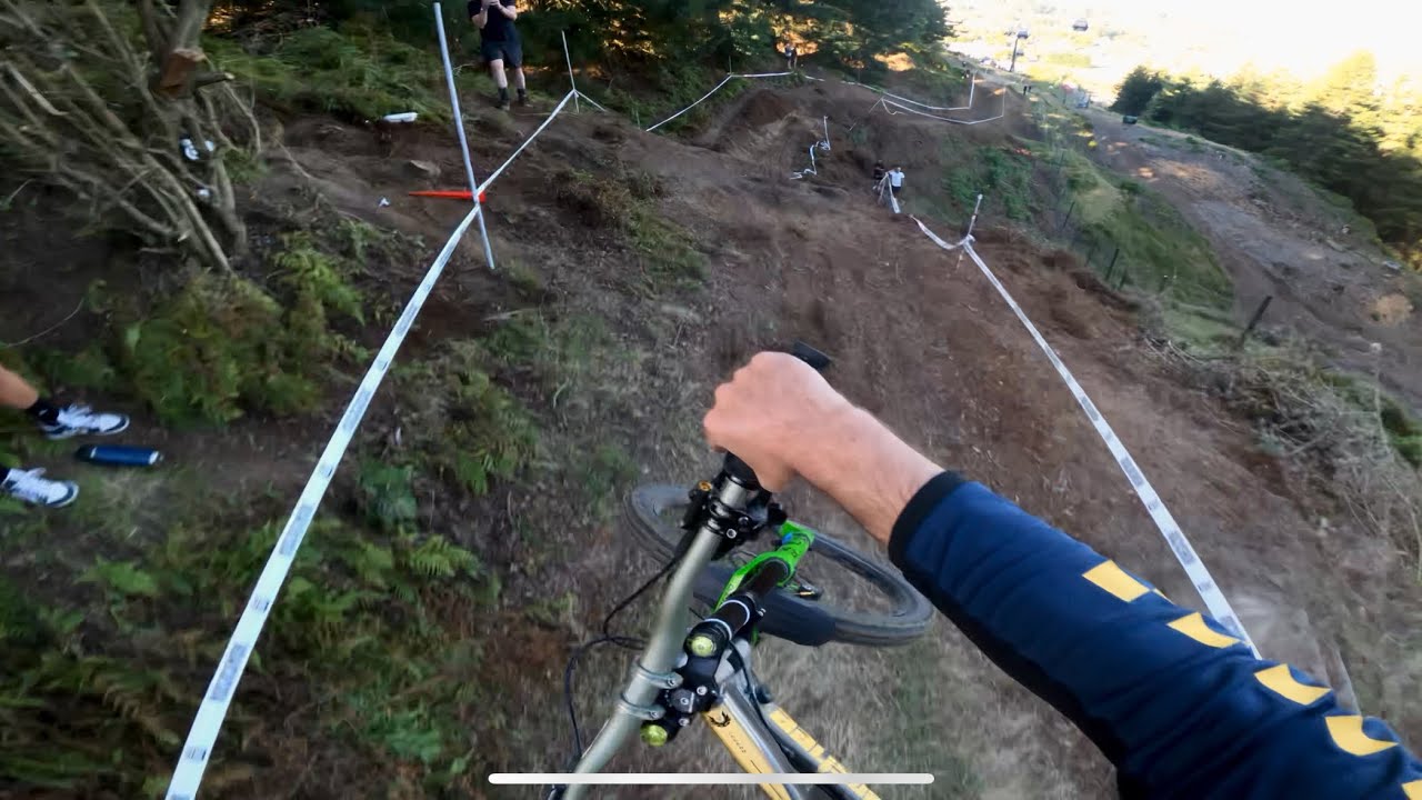 Crankworx Rotorua DH race run