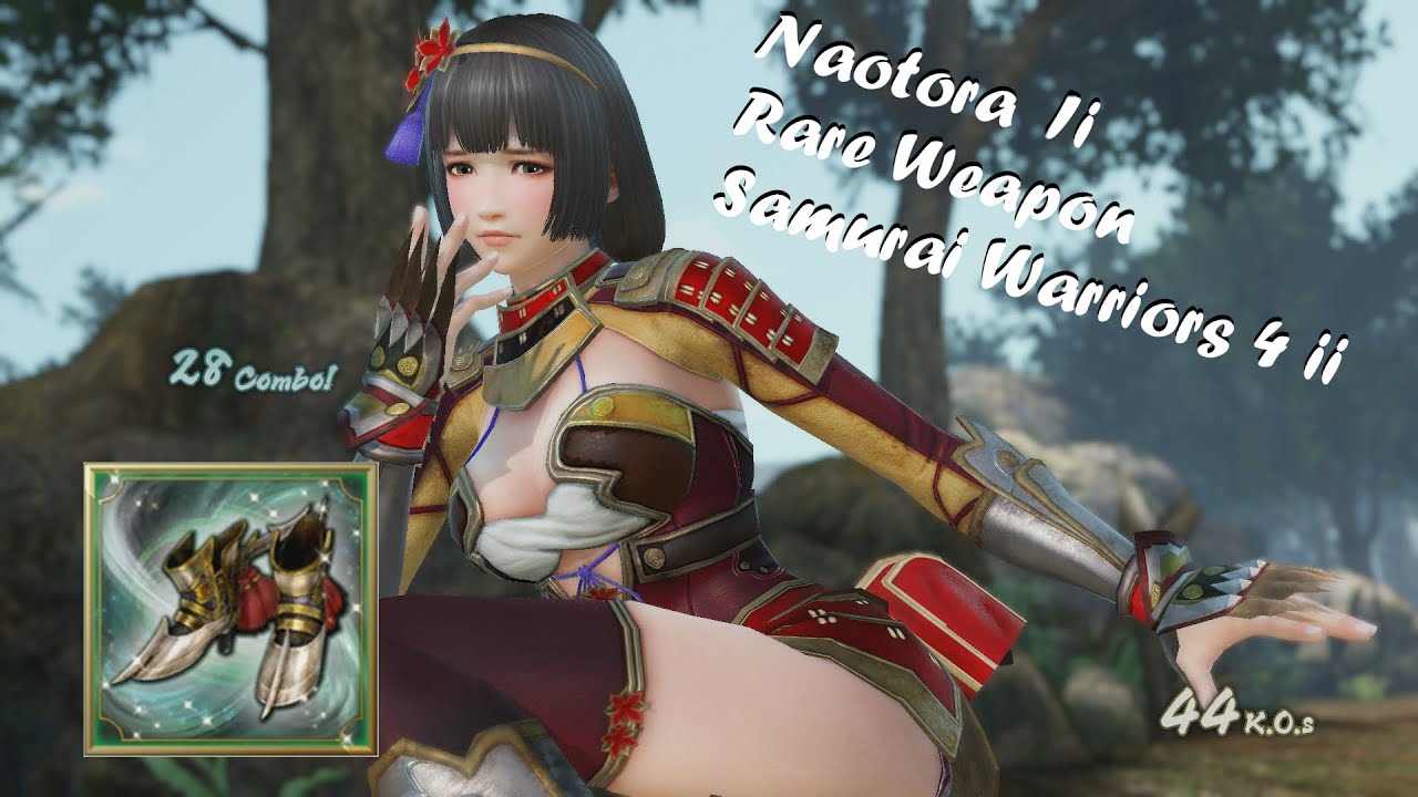 Naotora Ii Rare Weapon - Samurai Warriors 4 II