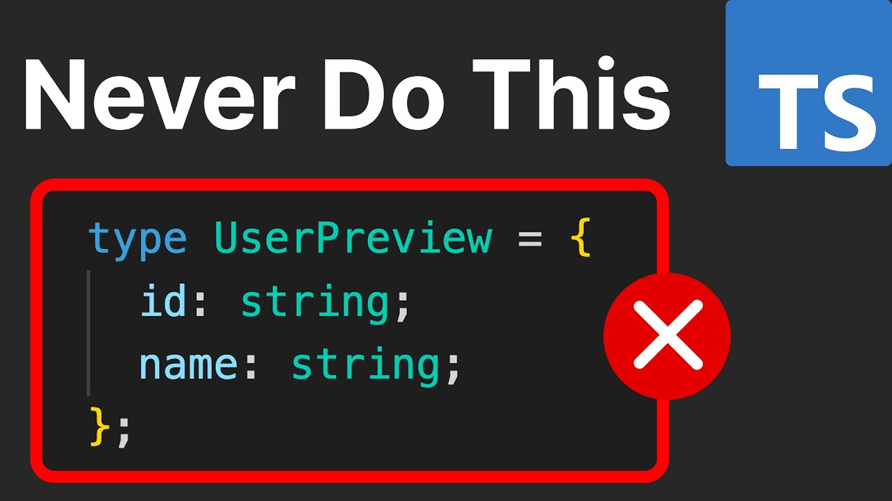 You Are a Junior Dev If You Write Types Like This