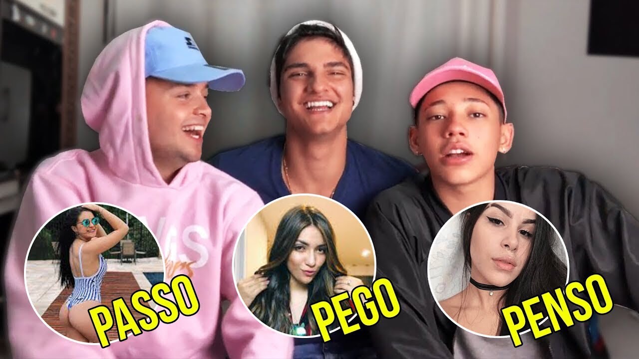 PEGO, PENSO OU PASSO (POLÊMICO) - Feat. uJoaozinho e Nathan Pereira