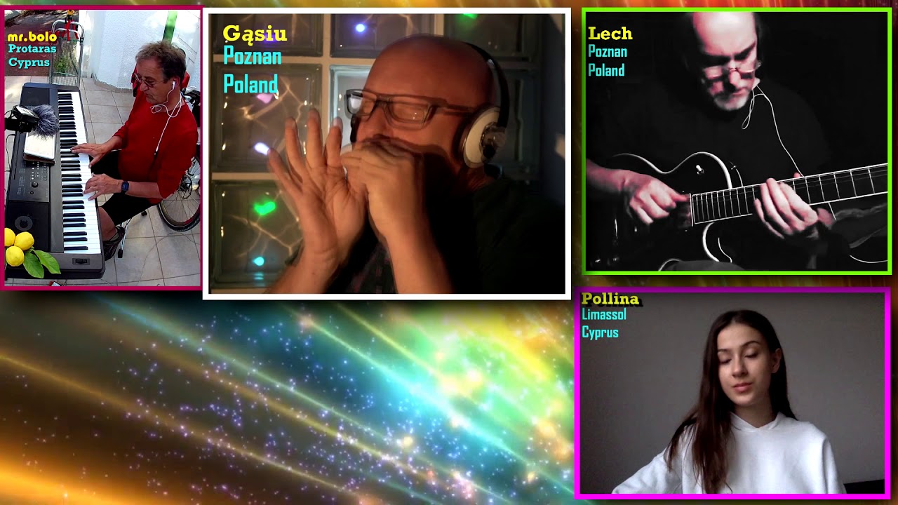 ver11  WHAT A WONDERFUL WORLD CORONA VIRUS 7 musicians