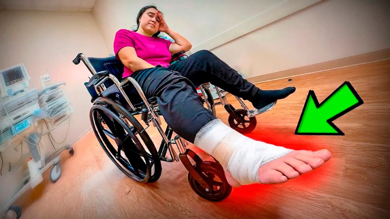 A MÃE MACHUCOU o PÉ e FOI PRO HOSPITAL! Pai Também Vloga