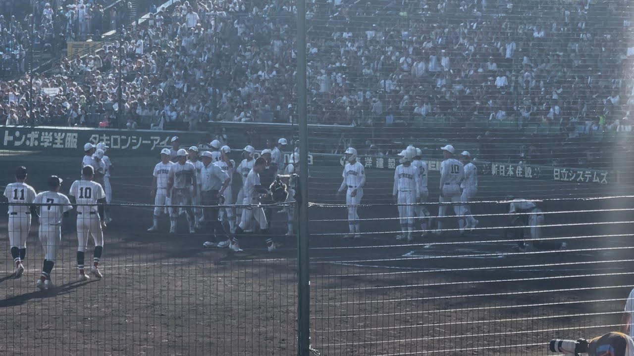 [HDR画質]県立岐阜商　11回裏サヨナラ~県立岐阜商業高校校歌　(対横浜)