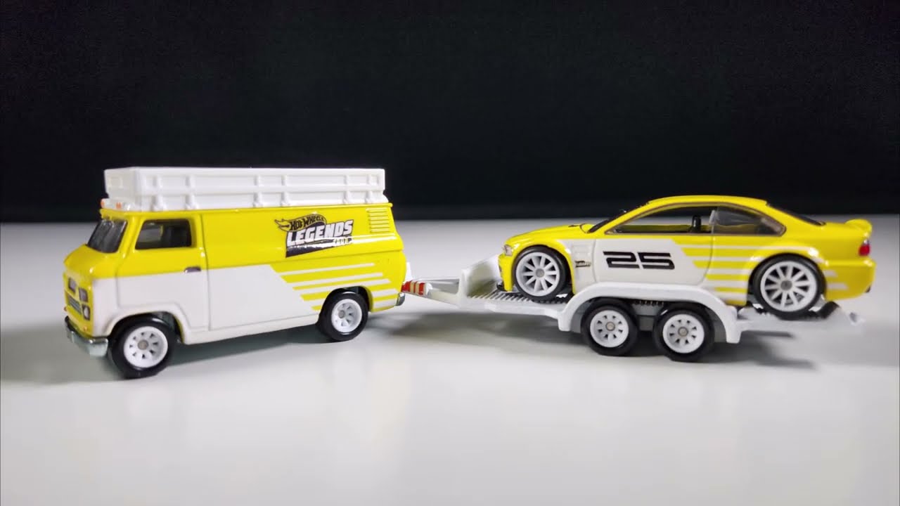 Hot Wheels Team Transport: Legends Tour | BMW M3 | HW Rally Hauler | HW Rally Trailer