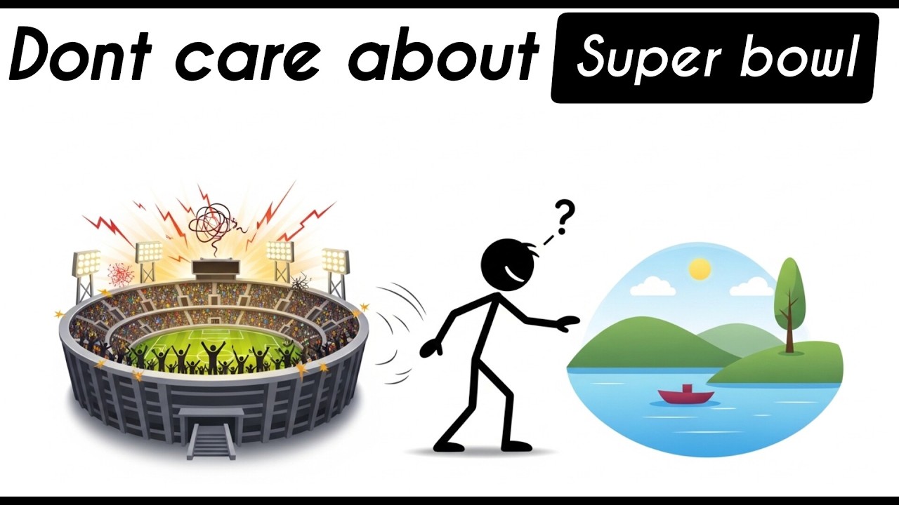 Psychology of People Who Don't Care About Superbowl