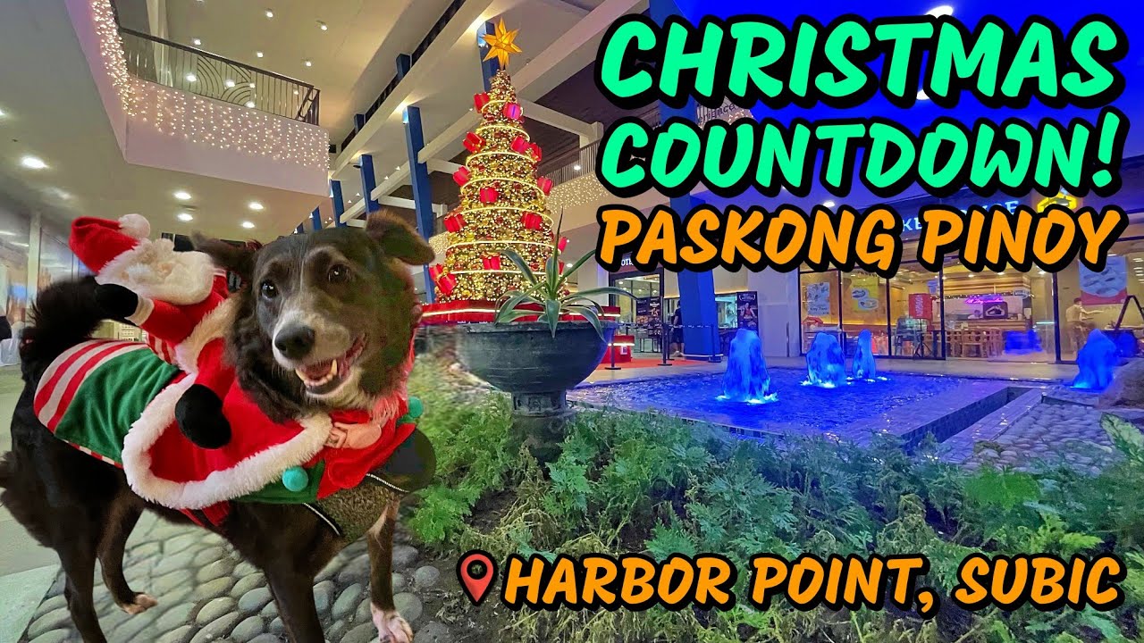 23 Days to Christmas! 🎄 Paskong Pinoy Vibe Check 🇵🇭 at Ayala Malls Harbor Point 📍Subic, Zambales