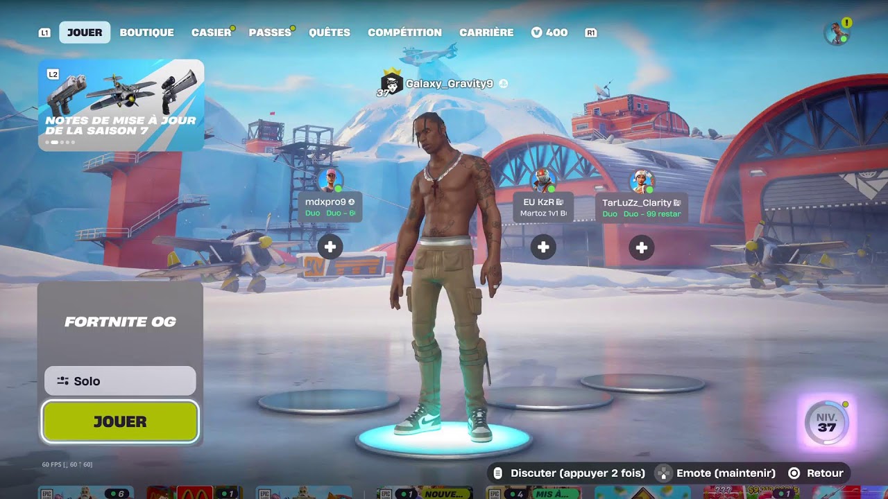 (Live Fortnite fr) chill