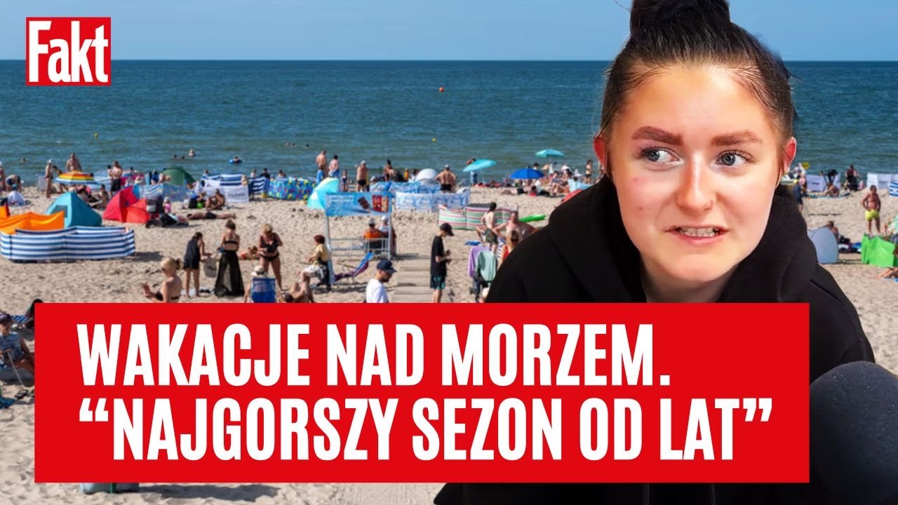 Okropna pogoda i wysokie ceny. Tak wyglądały tegoroczne wakacje w Mielnie | FAKT