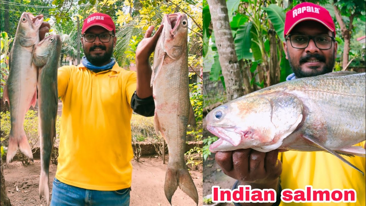 Indian salmon fishing kerala  | psycho angler | എന്റെ ജീവിതത്തിലെ ആദ്യ Indian salmon |