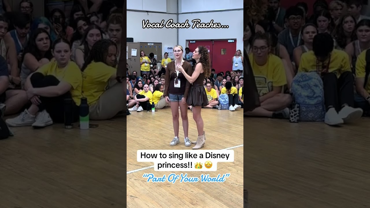 How to sing like a Disney Princess! 👑 Learn from Broadway Vocal Coach