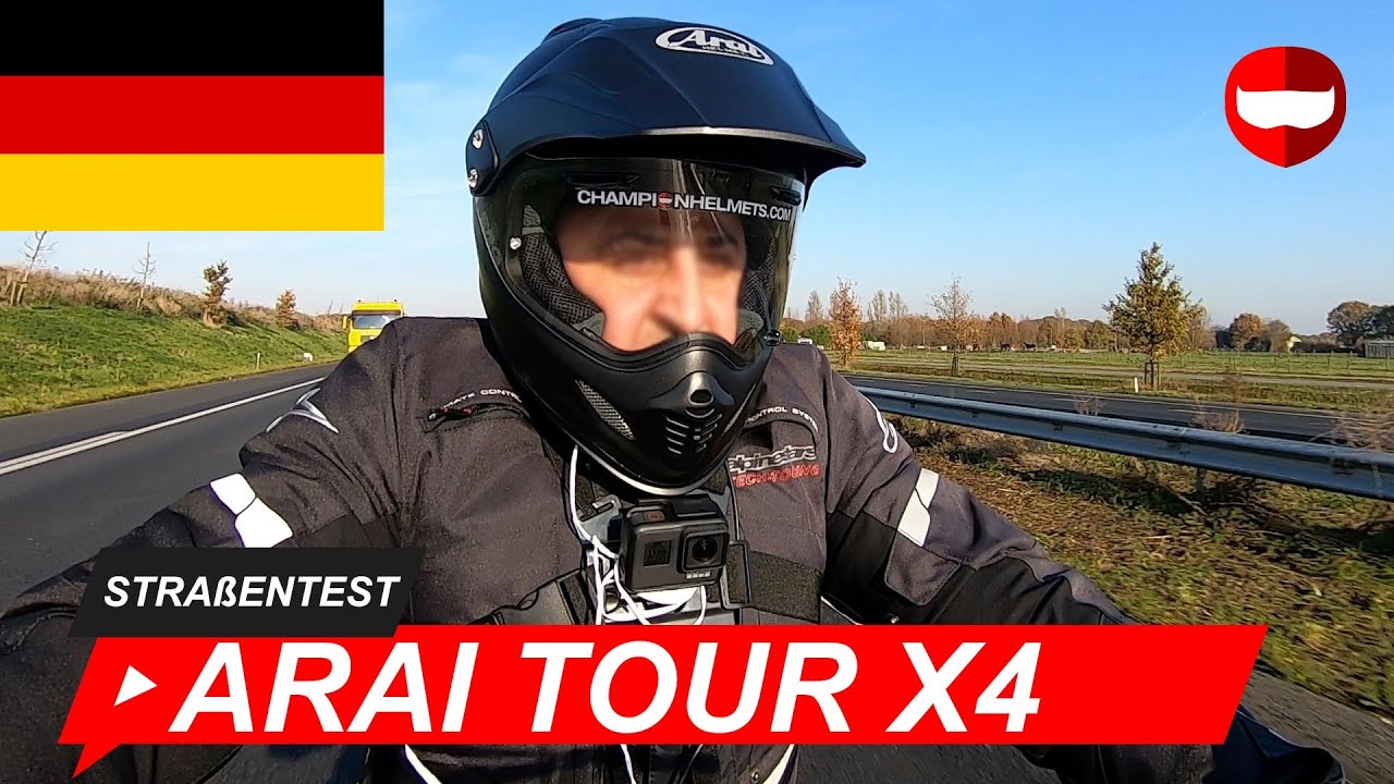 Arai Tour-X4 Integral Helm Straßentest - ChampionHelmets.com