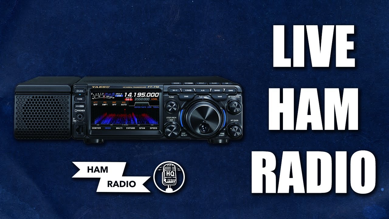 🔴 Sunday Afternoon Ham Radio LIVE &ndash; HF, DMR, YSF & D-STAR w/ KI5IRE 📡
