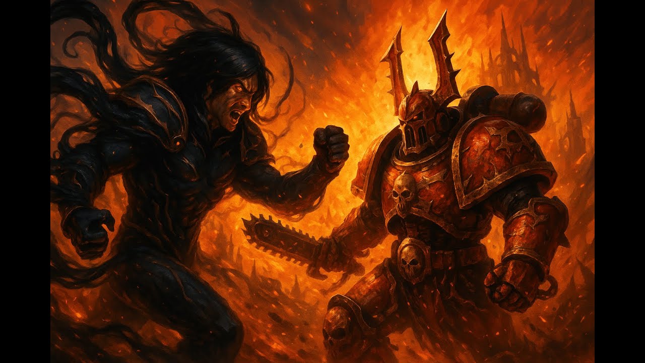 What If Jackie Estacado Landed In Warhammer 40k?