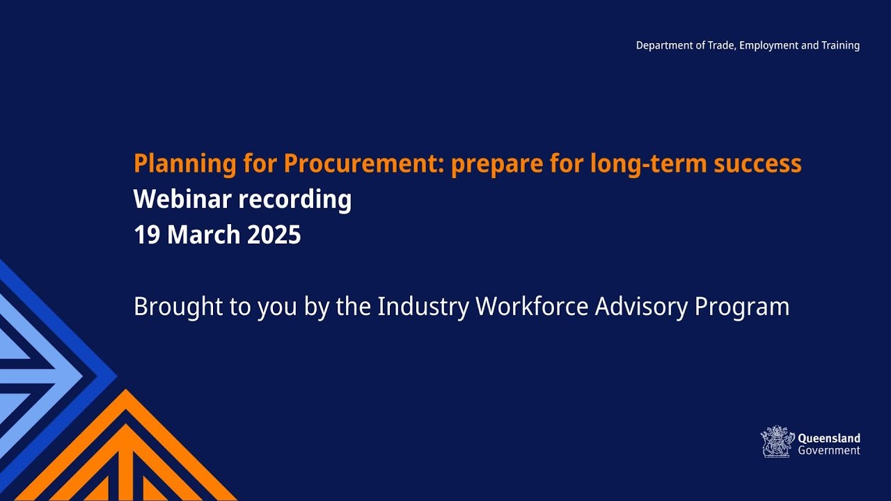 How to plan for government procurement success | Webinar replay