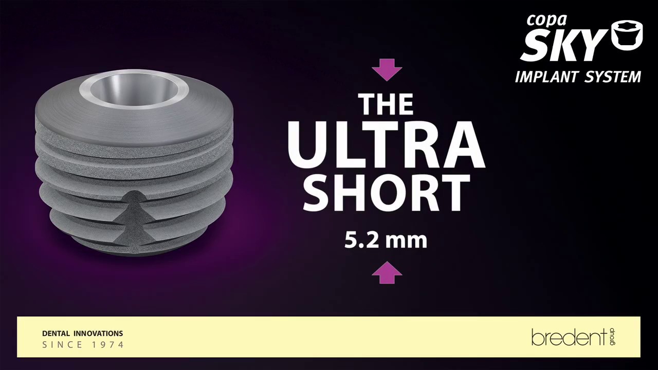 copaSKY &ndash; ultra short implant for reduced bone volume