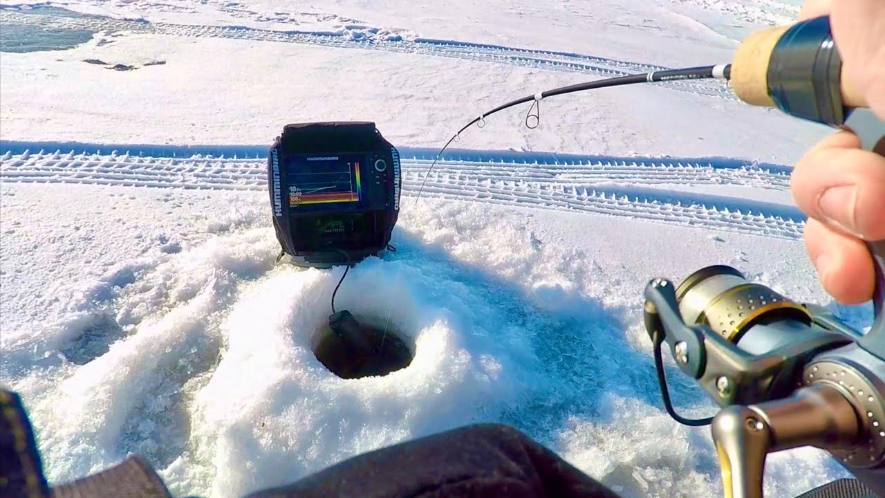 Ice Fishing Lake Winnebago! How To Catch MORE Fish on BIG WATER!