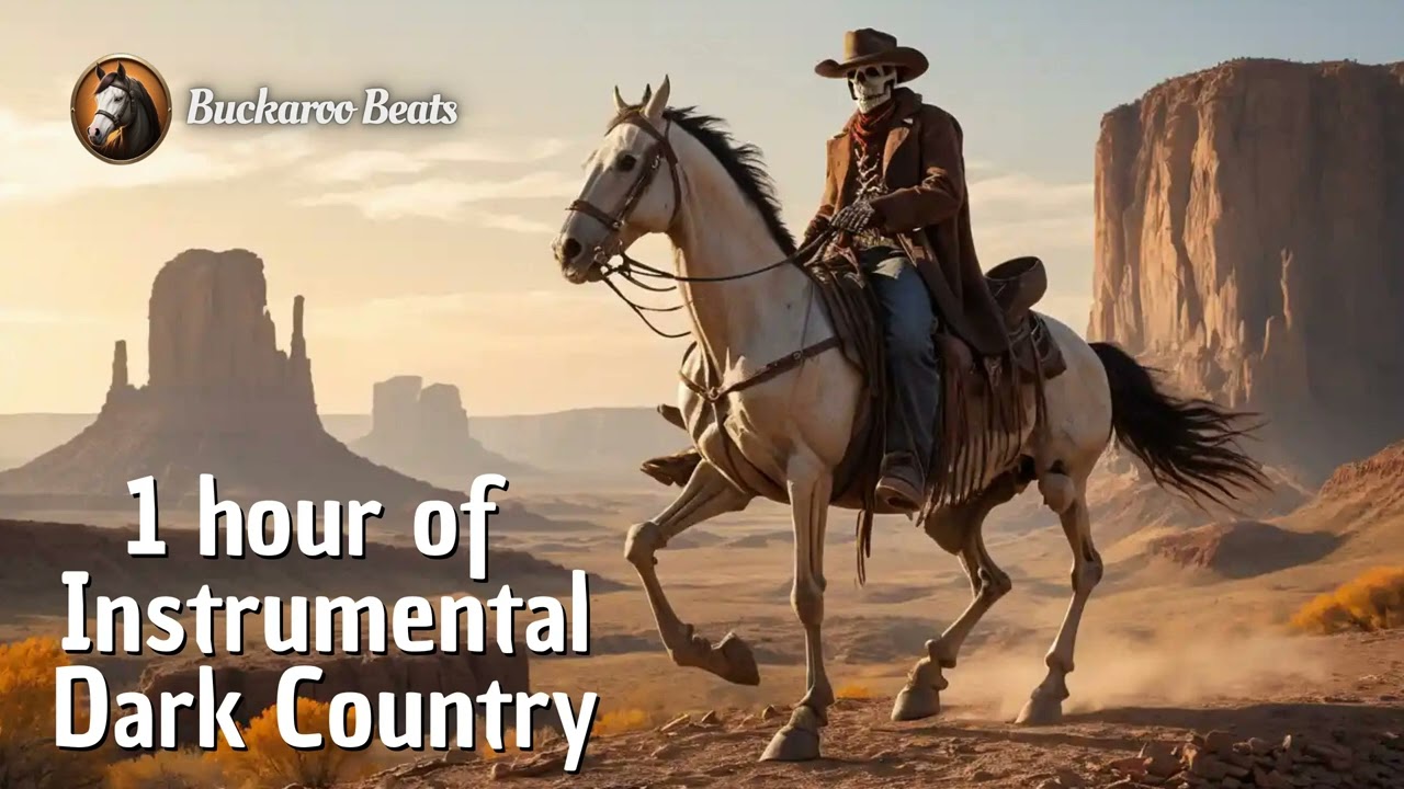 [1 Hour] Ambient Dark Country Music 🐴
