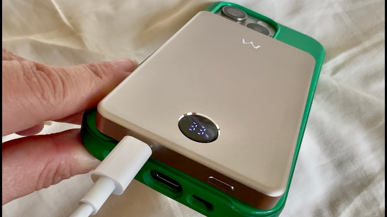 Best Magnetic Portable Charger for iPhone 17 16 15? iWALK 5000mAh Ultra Slim Magsafe Review