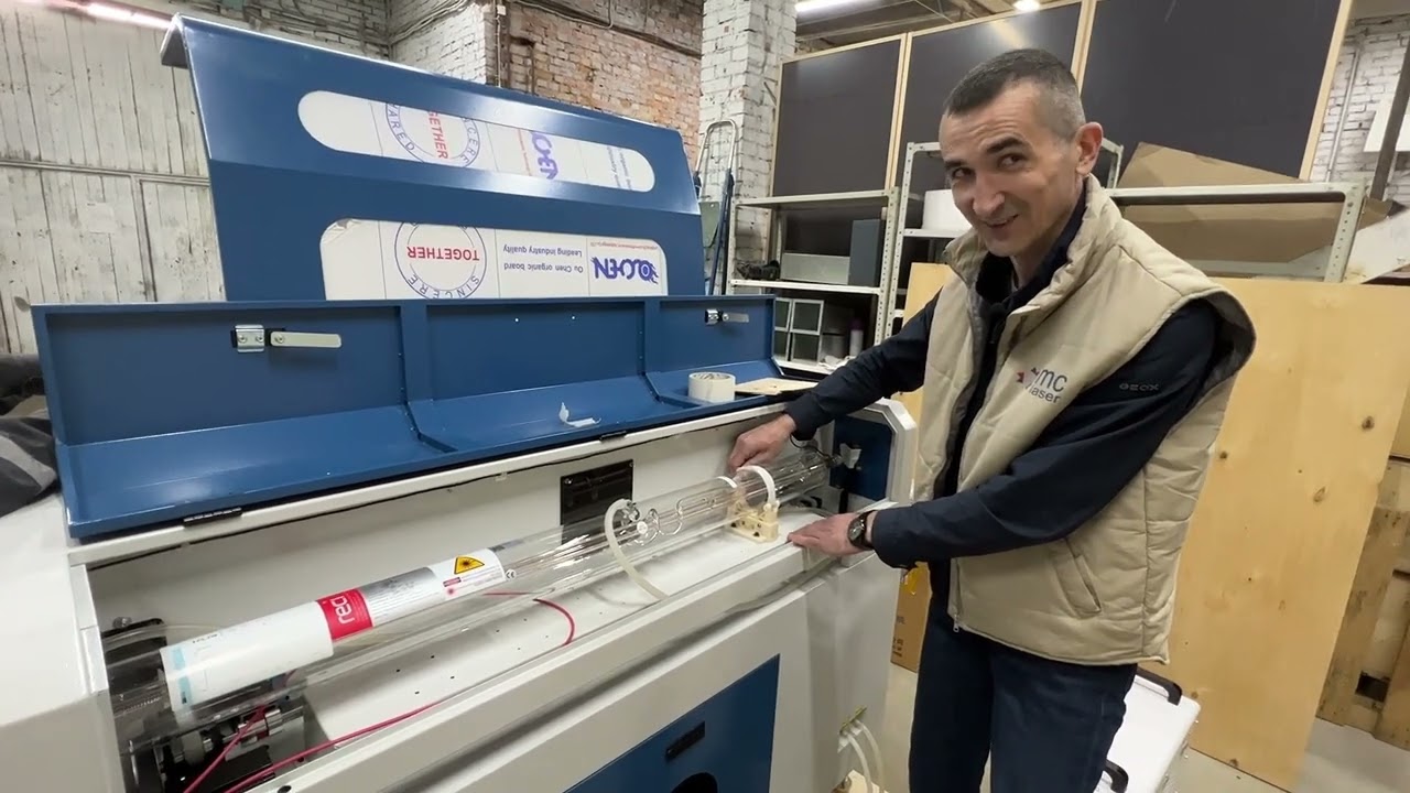 Юстировка СО2 лазерного станка MCLaser 9060