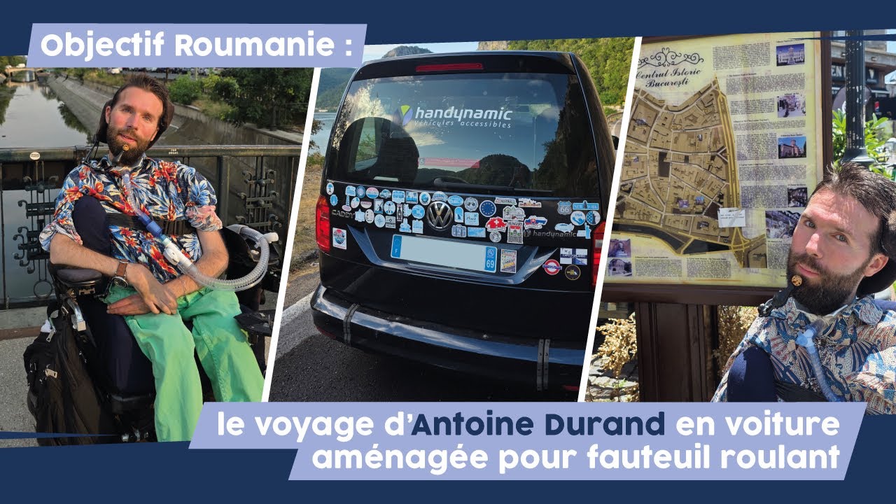 4000 kilomètres en voiture adaptée : @AntoineDurandBlog revient sur son périple engagé