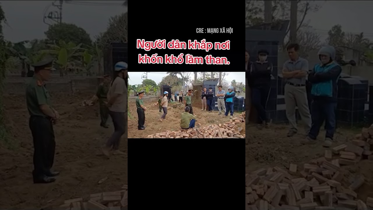 Tiền thuế d&acirc;n d&ugrave;ng để nu&ocirc;i một lực lượng &ocirc; hợp, ăn rồi đi c.ướ.p nh&agrave; lấy đất của d&acirc;n #csvn #danoan
