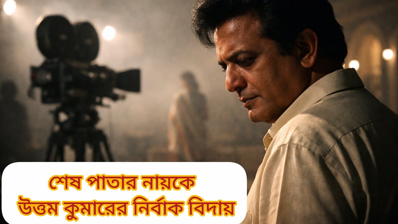 শেষ পাতার নায়ক উত্তমকুমারের নির্বাক বিদায় ও এক চরিত্র #uttam_kumar #classicbengalimovie
