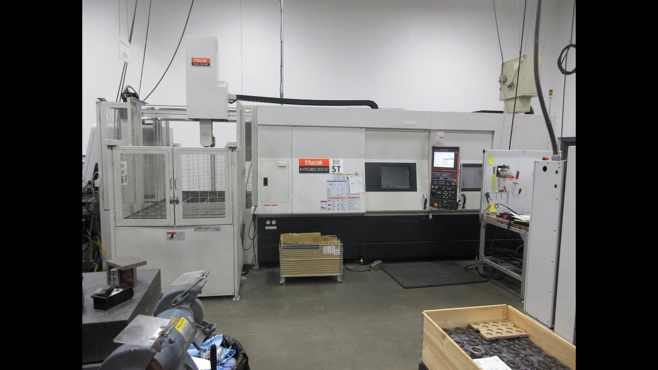 Mazak Integrex 200-IV ST CNC Multi-Axis Mill-Turn Lathe w B-Axis Mill SOLD