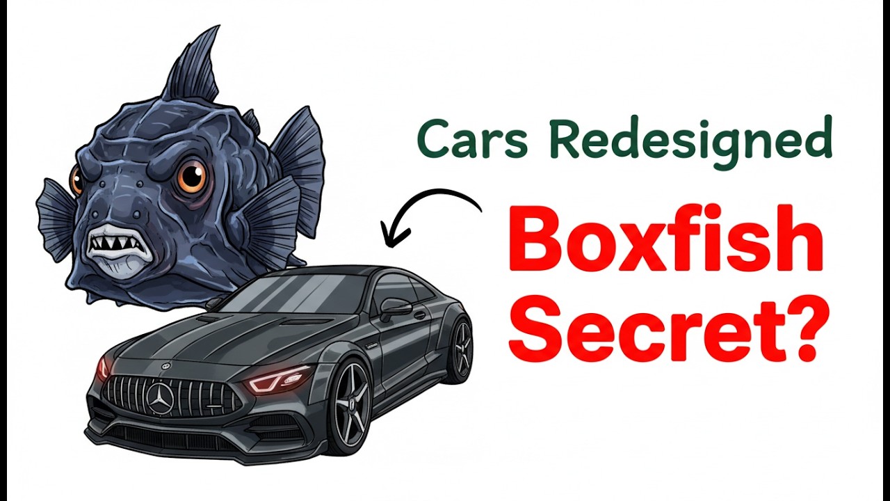 Почему компания Mercedes-Benz изучила модель Boxfish для перепроектирования современных автомобилей.