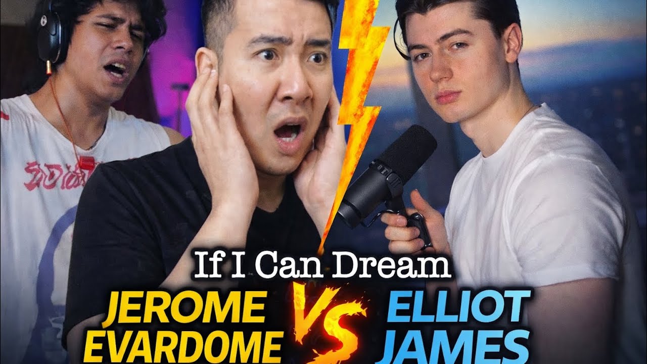 Элвис Пресли - If I Can Dream Джером Эвардом против Эллиота Джеймса | РЕАКЦИЯ