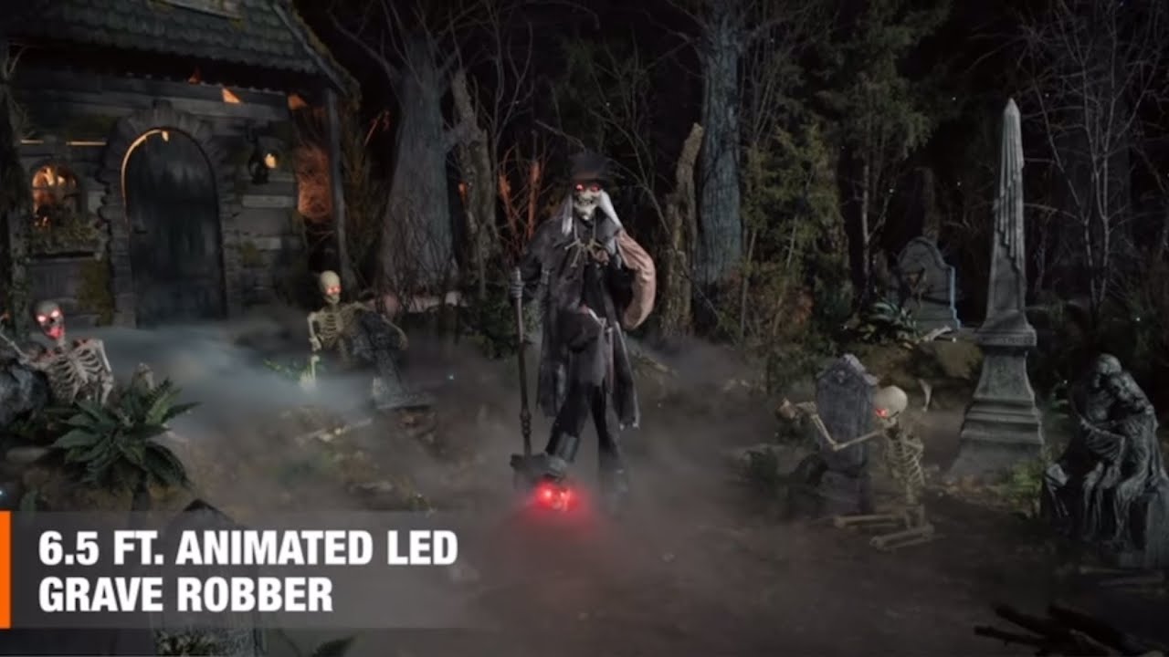 Home Depot Halloween 2025 Grave Robber