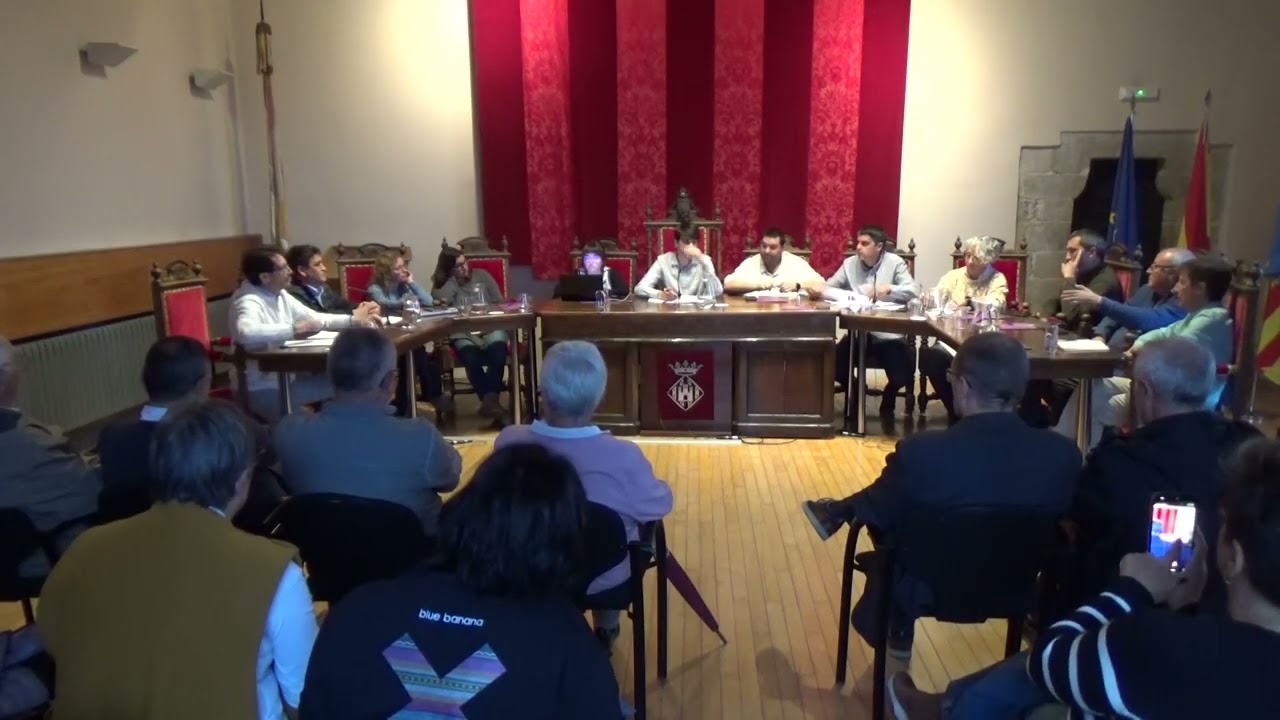 2025-10-13 Ple extraordinari de l'Ajuntament de Morella