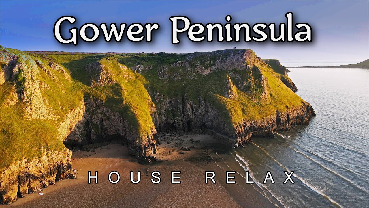 Gower Peninsula .Wales .Relax Music