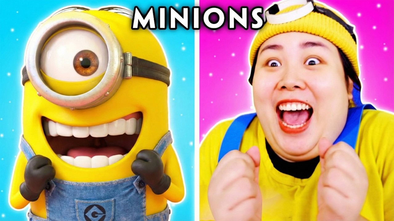 MINIONKI PR&Oacute;BUJĄ SIĘ NIE ŚMIAĆ! | NAJLEPSZE SCENY PARODII MINIONK&Oacute;W | WOW PARODIA