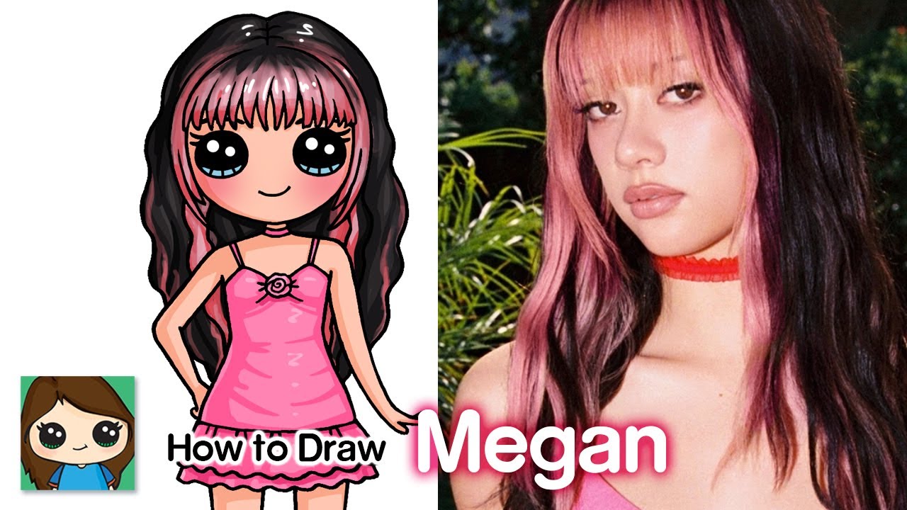 How to Draw Katseye 🩷 Megan