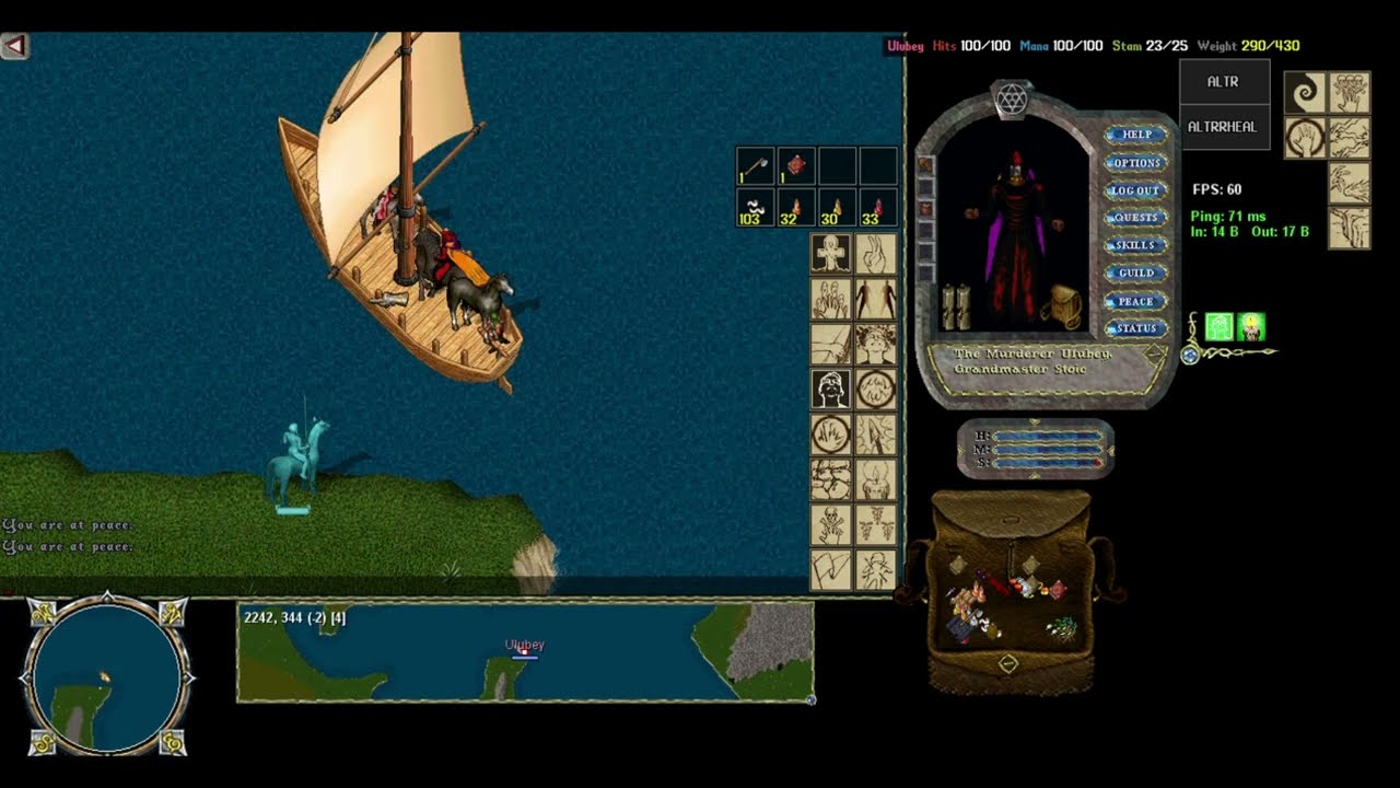 ⚓🦄 Nebula Uo Shard / Gemiyle Silvermane Kaçırıyoruz / Ultima Online 🦄⚓